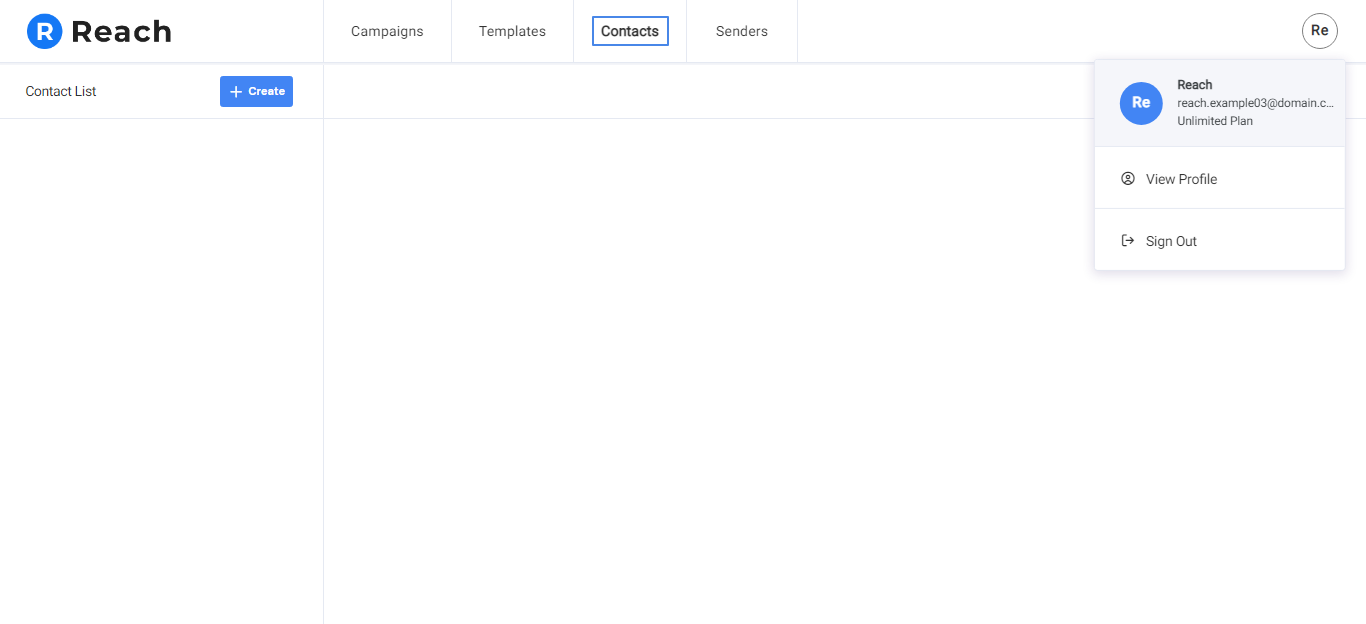 Create Contact List